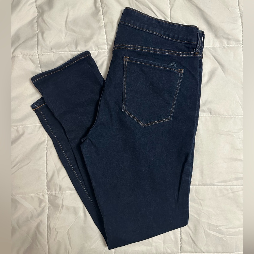 Old Navy Power Slim Straight Mid Rise Jeans Size 12